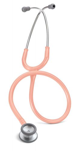 3M Littmann Classic II Pediatric Stethoscope PEACH 28&#034; 2154 DAMAGED BOX