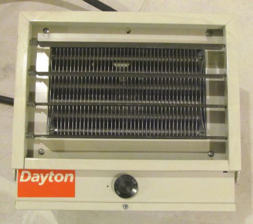Dayton 3UG74 Electric Utility Heater 208V 1 Phase 5kW 5000 Watts 17065 BTU
