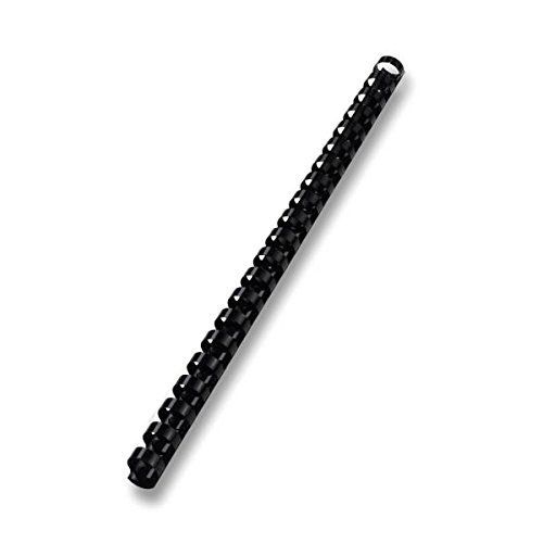 TruBind 7/8-Inch Binding Combs, 22 mm - Pack of 100, Black (COMB0708-BK)