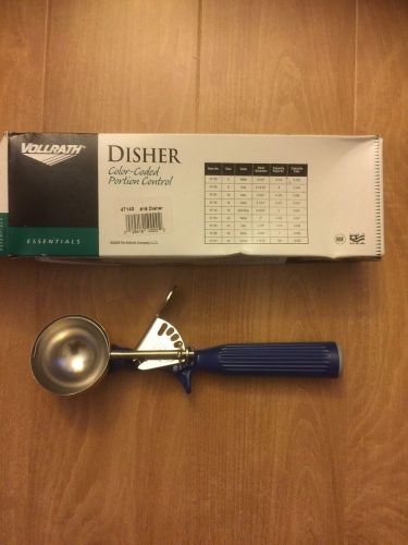 Vollrath 47143 2fl oz stainless steel disher for sale