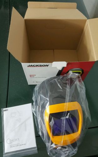 Jackson 37191 balder bh3 welding helmet weld auto dark new in box for sale