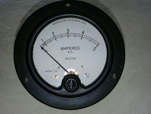 Amperes gauge A.C.