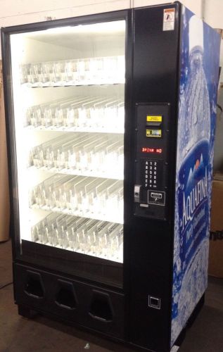 $1/$5 dixie narco 5591 glass front vending machine bottle/can 30dayw #1usa mfgr for sale