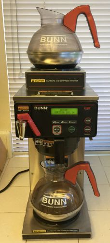Bunn axiom dv-3 101.14 commercial coffee brewer 3 burner lcd #38700.0008 new$549 for sale
