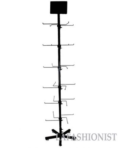 Accessory hat bracelet necklace display retail rack spinner metal stand floor for sale