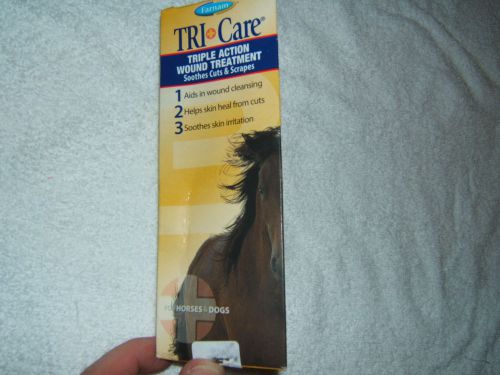 Farnam tri-care - triple action wound treatment - for horses and dogs=free ship for sale