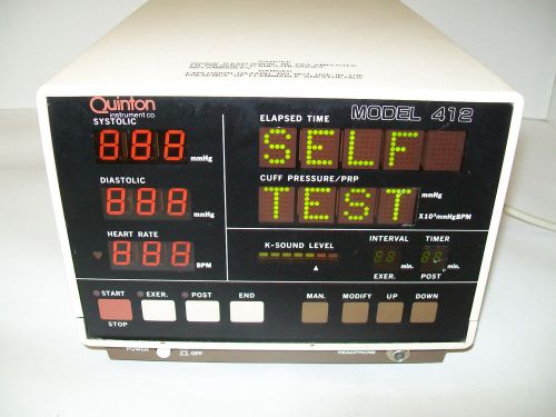 Quinton Model 412 Stress Test Patient Monitor