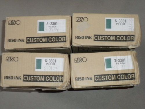 8 tubes Riso S-3301 riso ink custom color