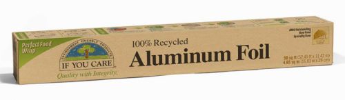 Eco-friendly aluminum foil sheet if you care food wrap 100% recycled 50 sq.ft for sale