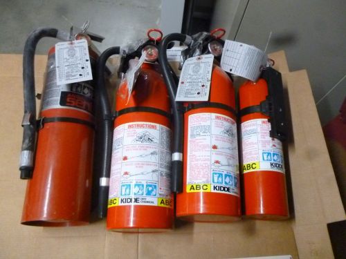Lot of 4 Fire Extinguishers, L947