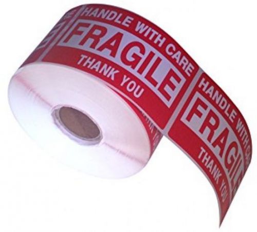 High quality fragile handle with care shipping labels - peel and stick - 2 x3 - for sale