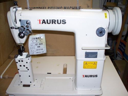 820 type Taurus postbed two needle  industrial sewing  machine with servo motor