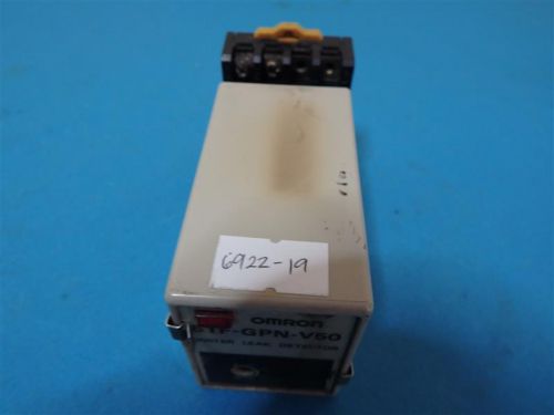 Omron 61F-GPN-V50 Water Leak Detector w/ Socket