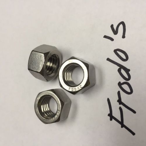 1/4-20  NC Hex Nut 18-8 Stainless Steel 250 count