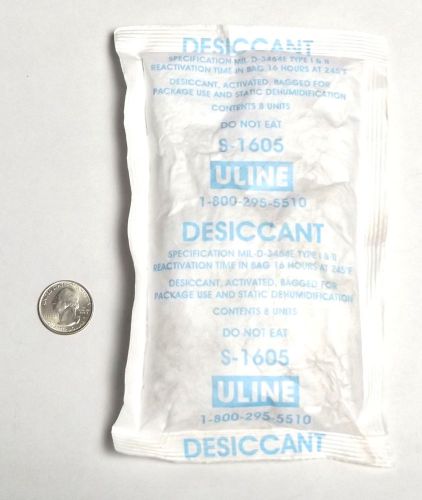 Water Absorber Desiccant for Drum-Size Storage FDA Food Safe Large ULINE S-1605