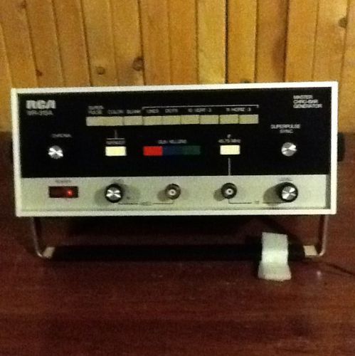 RCA Master Chro-bar Generator