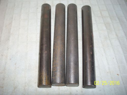 X 4 linear shaft support rail rod optical axis steel 3/4&#034; od x 6&#034; (150 mm)  nos for sale