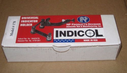 INDICOL #178 UNIVERSAL INDICATOR HOLDER for BRIDGEPORT MILL -NEW- MADE IN USA