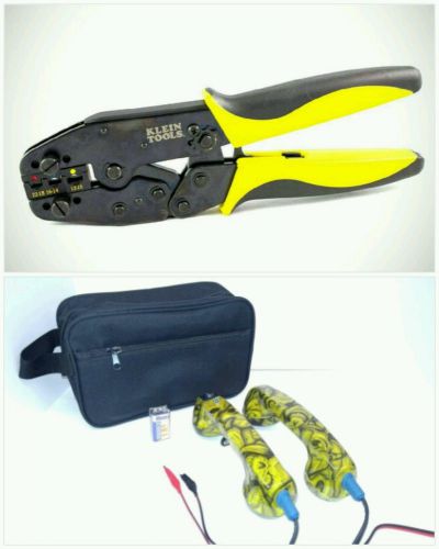 Electrician tools klein crimper and continuity phone for sale
