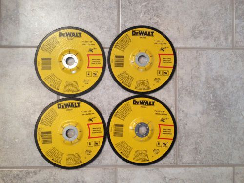 DeWalt Metal Cutting Wheel 7&#034; x 3/32&#034; x 7/8&#034; Selling 4  {DWA4524}