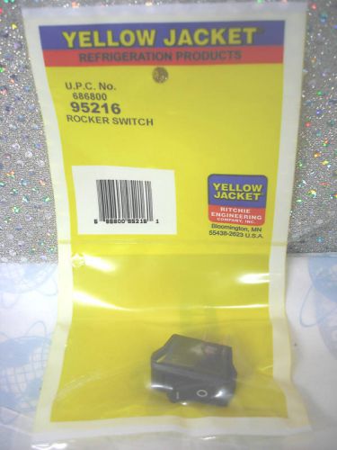 Yellow Jacket Recovery Unit 95760, On/Off Rocker Switch