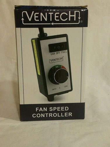 Ventech VT speed variable dial router fan speed controller for duct and inline