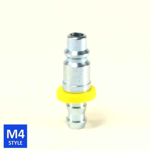 Foster 4 Series Coupler Plug 3/8 Body 3/8 Push-On Hose Barb Air Hose Fittings