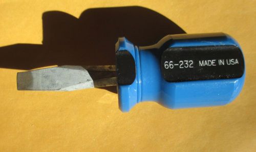Armstrong 66-232 Acetate Slotted Screwdriver 1/4 x 1.5&#034; NEW UNUSED