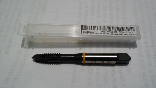 5/16-18 dia. - h3 - 3 fl - std spiral point tap - yellow ring for sale