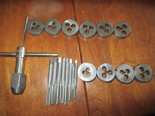 Tap and Die Lot Ace USA Threadit Machinist Tool Metalworking Lot