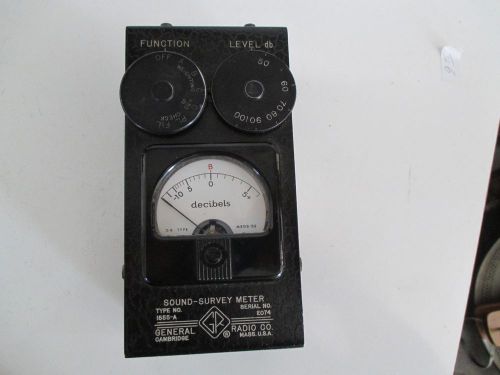 General Radio Co. Type 1555-A Sound Survey Meter