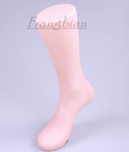 1x Male Mannequin Right Foot Leg With Magnetic Bottom For Sox/Sock Display