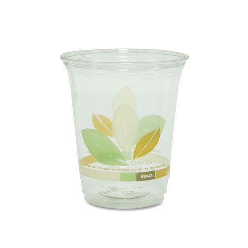 Bare eco-forward rpet cold cups, 12-14 oz, clear, 50/pack, 1000/carton for sale