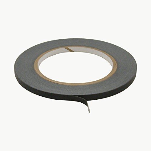 J.v. converting jvcc jv497 black masking tape: 1/4 in. x 60 yds. (black) for sale