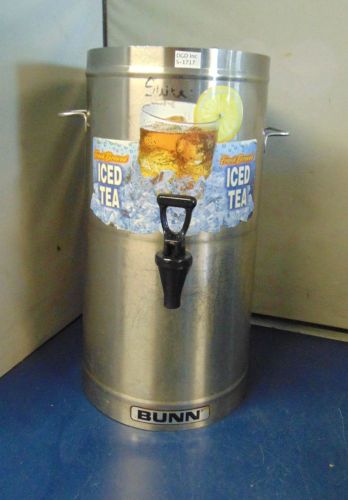 Bunn Model TD0-4, Reservoir, Brew Thru Tea Dispenser 4 Gal No Lid - Clean S1717