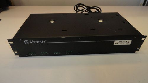 ALTRONIX R2416600UL 24/28VAC 25A 16 CHANNEL RACK MOUNTED POWER SUPPLY