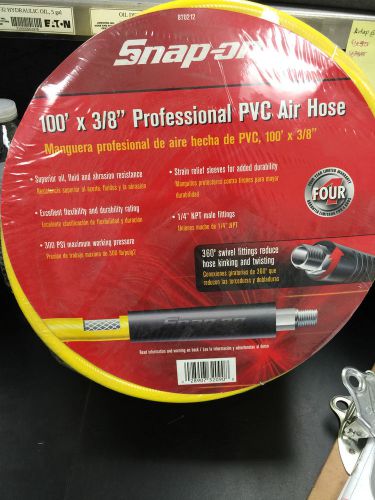 Snap-on 870212 3/8 inch x 100 foot pvc air hose for sale