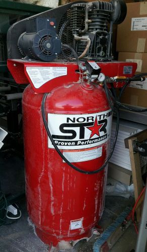 Air compressor 80 gallon Northstar 175 PSI, 19.2 CFM