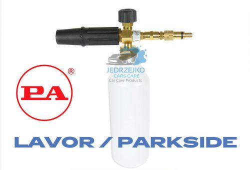 &#034;pa&#034; italy pressure washer snow foam lance for lavor new type, parkside foamer for sale