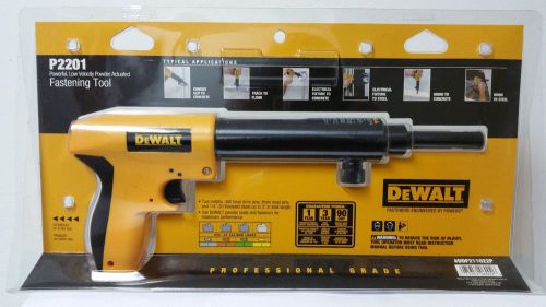 DEWALT P2201 DDF211022P Single Shot Powder Actuated Trigger Fastening Tool NEW