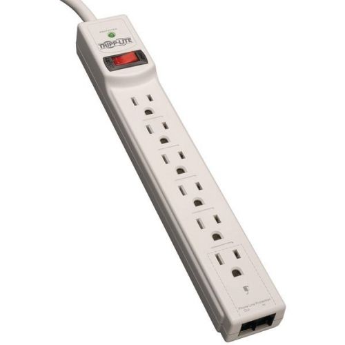 Tripp Lite TLP608TEL Surge Protector 6 Outlet - 8ft Cord