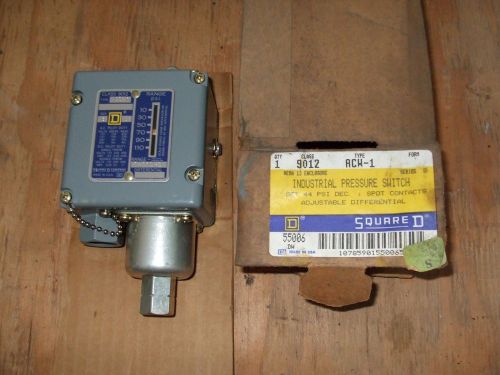 Square D Class 9012 Bellows Actuated Industrial Pressure Switch, ACW-1