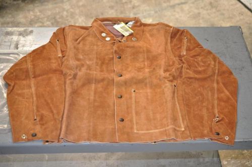 Steiner Weld Rite Real Leather Welding Jacket Size Medium