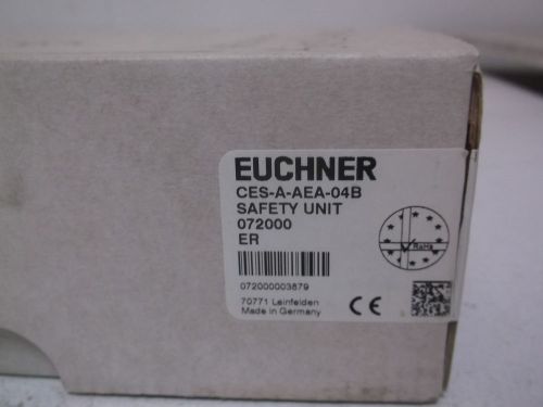 EUCHNER CES-A-AEA-04B EVALUATION MODULE 4 READ HEADS *NEW IN A BOX*
