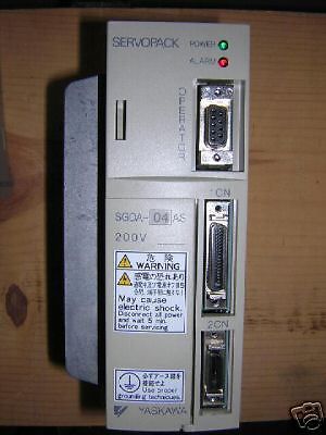 YASKAWA ELECTRIC SERVOPACK MODEL SGDA-04AS 200V