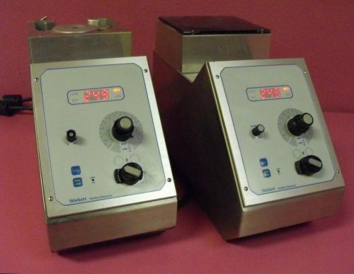 Stockert shiley caps peristaltic roller perfusion blood pumps 10-10-00  lot of 2 for sale