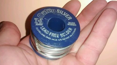 Oatey silver lead free solder