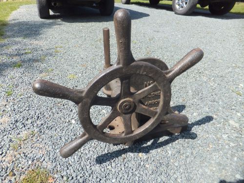 Vintage working greenerd no 2 turn wheel arbor press for sale