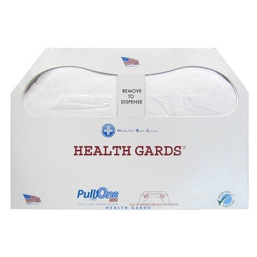 Health Gards P13000A Toilet Seat Covers, One Half-Fold (Pack of 3000)