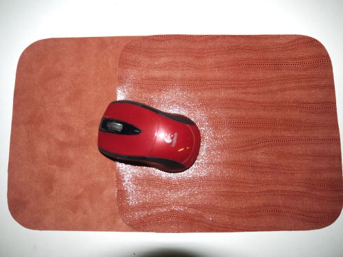 Genuine Leather Mouse Pad. Iguana  Made in USA.